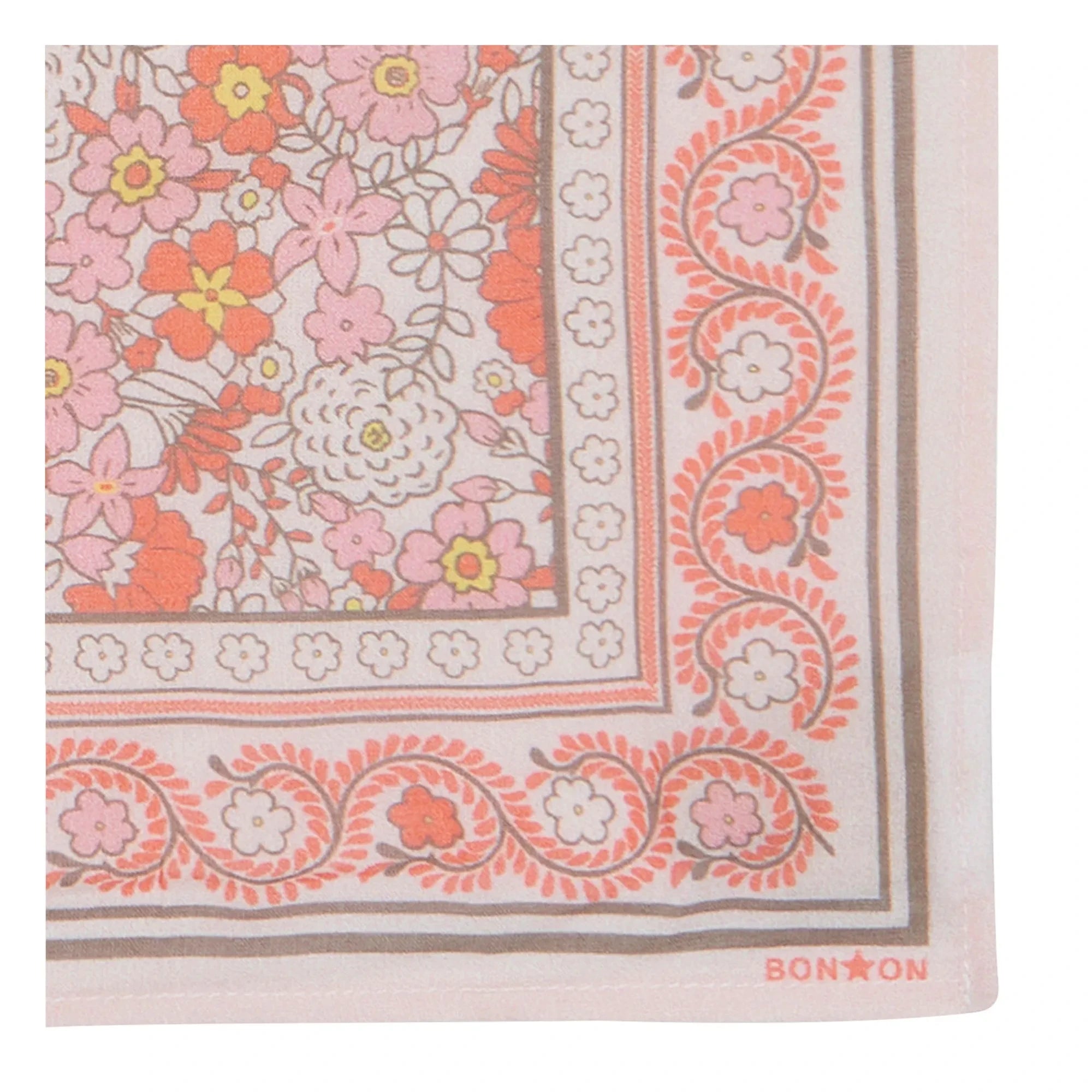 Bonton - 25th Anniversary Fleuri Scarf | Pink