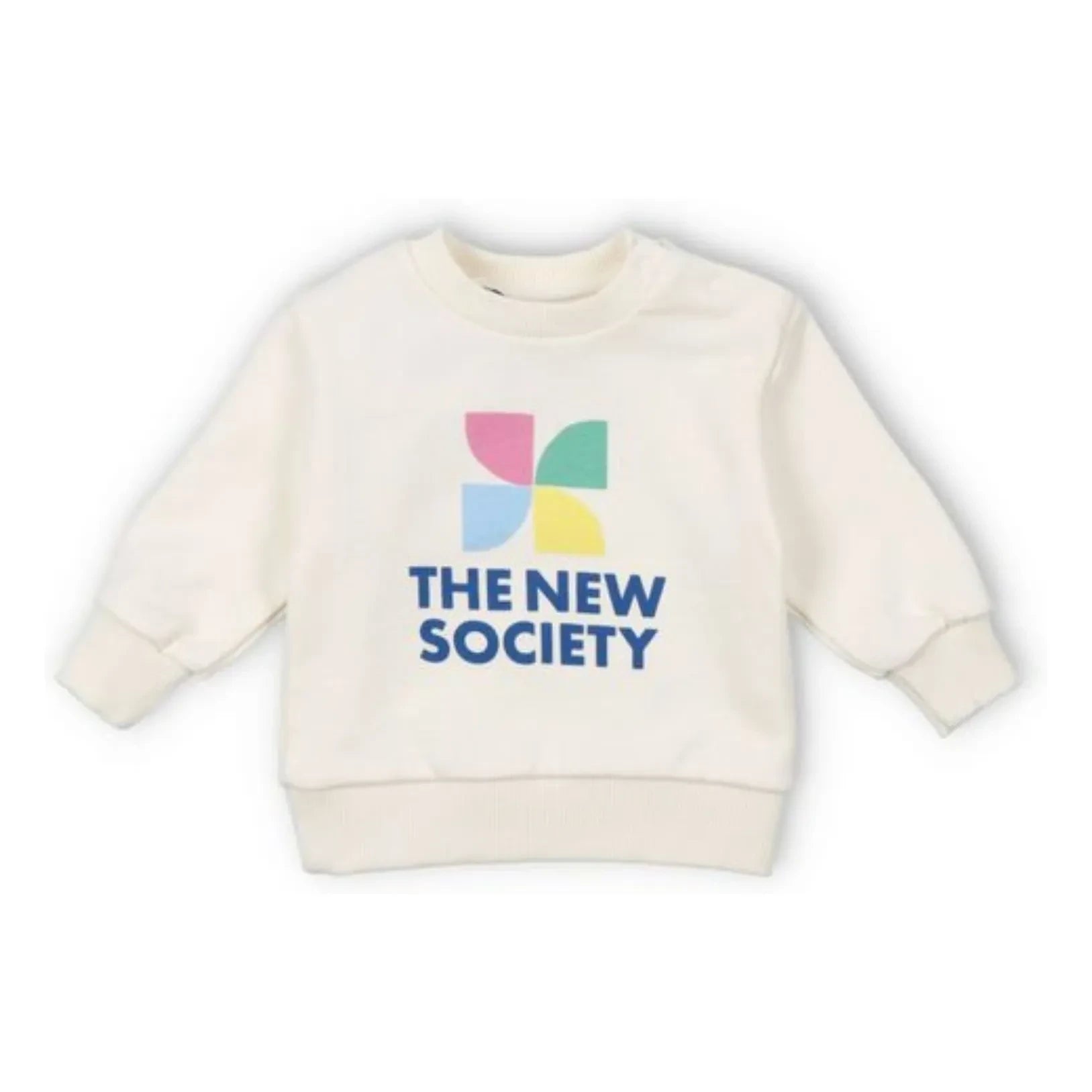 the new society - Sweat Logo Mykonos Bebek | Ekru