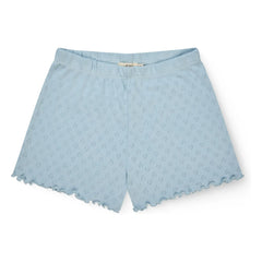 Copenhagen Colors - Pointelle Organic Cotton Shorts | Light Blue