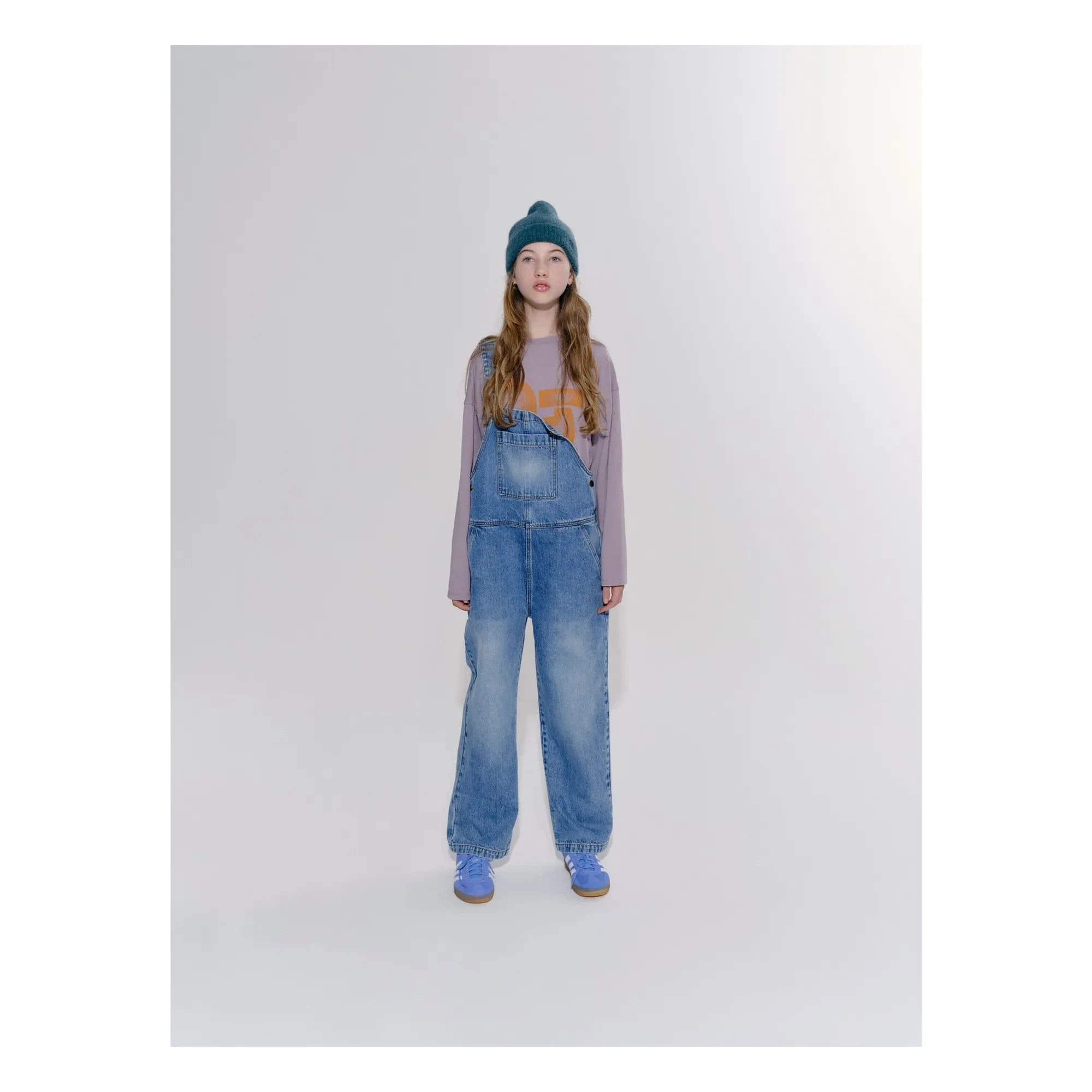 Main Story - Düz Kesim Salopet | Açık Denim