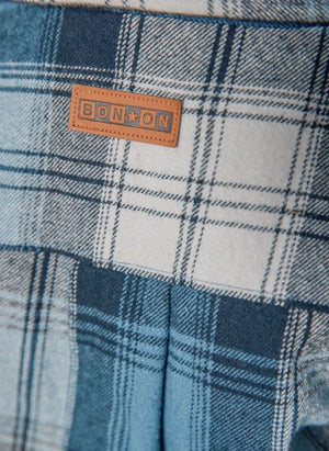 Bonton - Peace Carreaux overshirt | Mavi