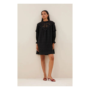 By Bar - Bowie Linen Dress | Black