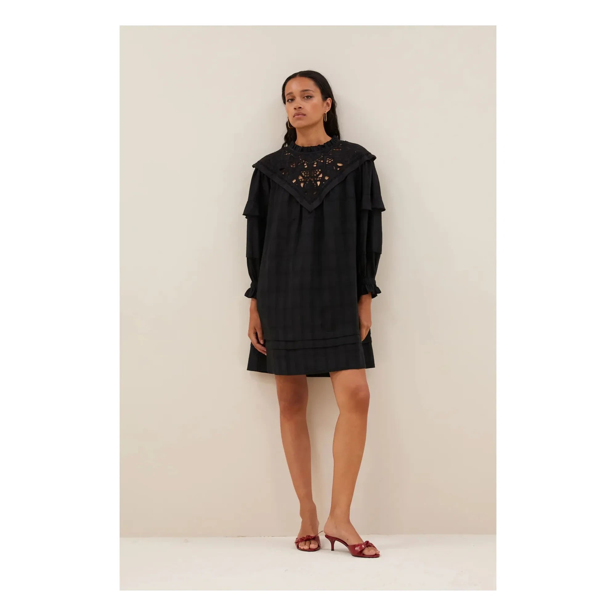 By Bar - Bowie Linen Dress | Black