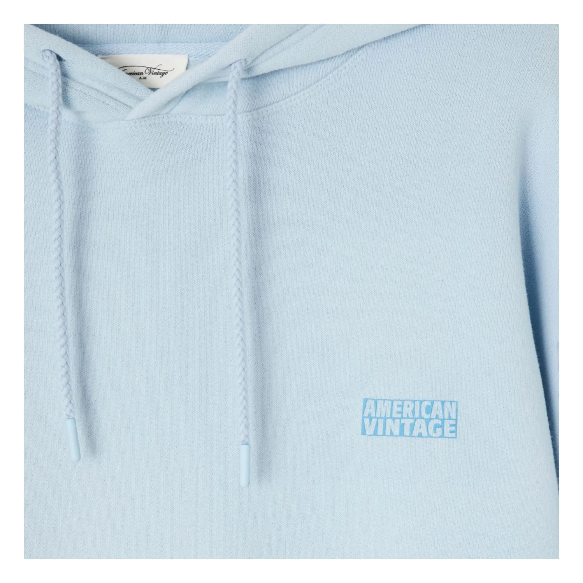 American Vintage - Izubird Hooded Sweatshirt | Light Blue