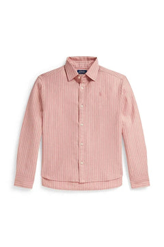 Polo Ralph Lauren Çocuk Keten Gömlek