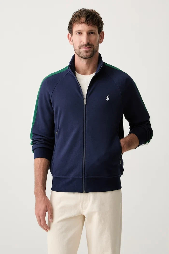 Polo Ralph Lauren pamuklu erkek fermuarlı sweatshirt
