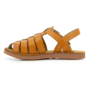 Pom d'Api - Sandals Beach-Air Pur Dad | Camel