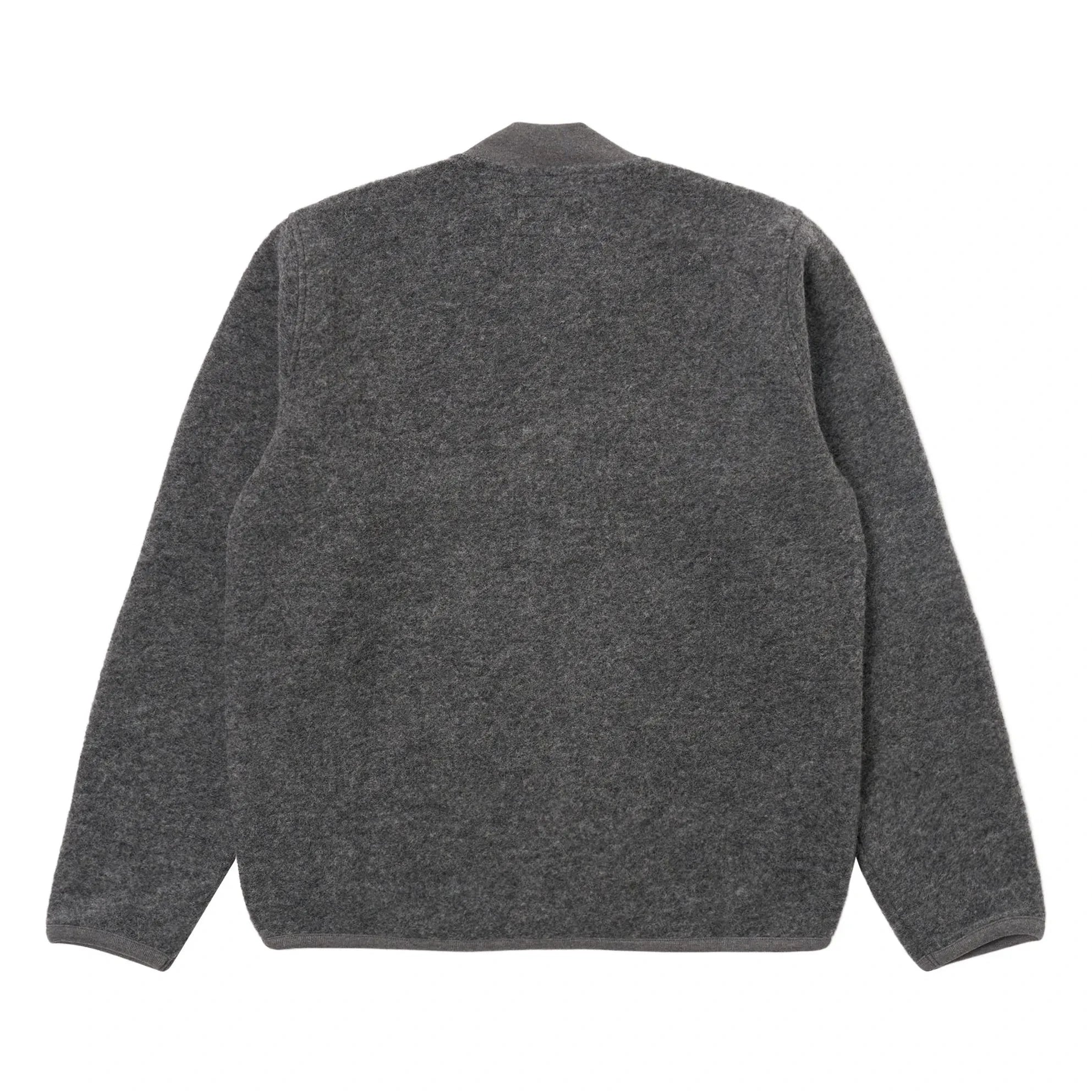 Universal Works - Wool Zip-up Bomber Jacket | Gray