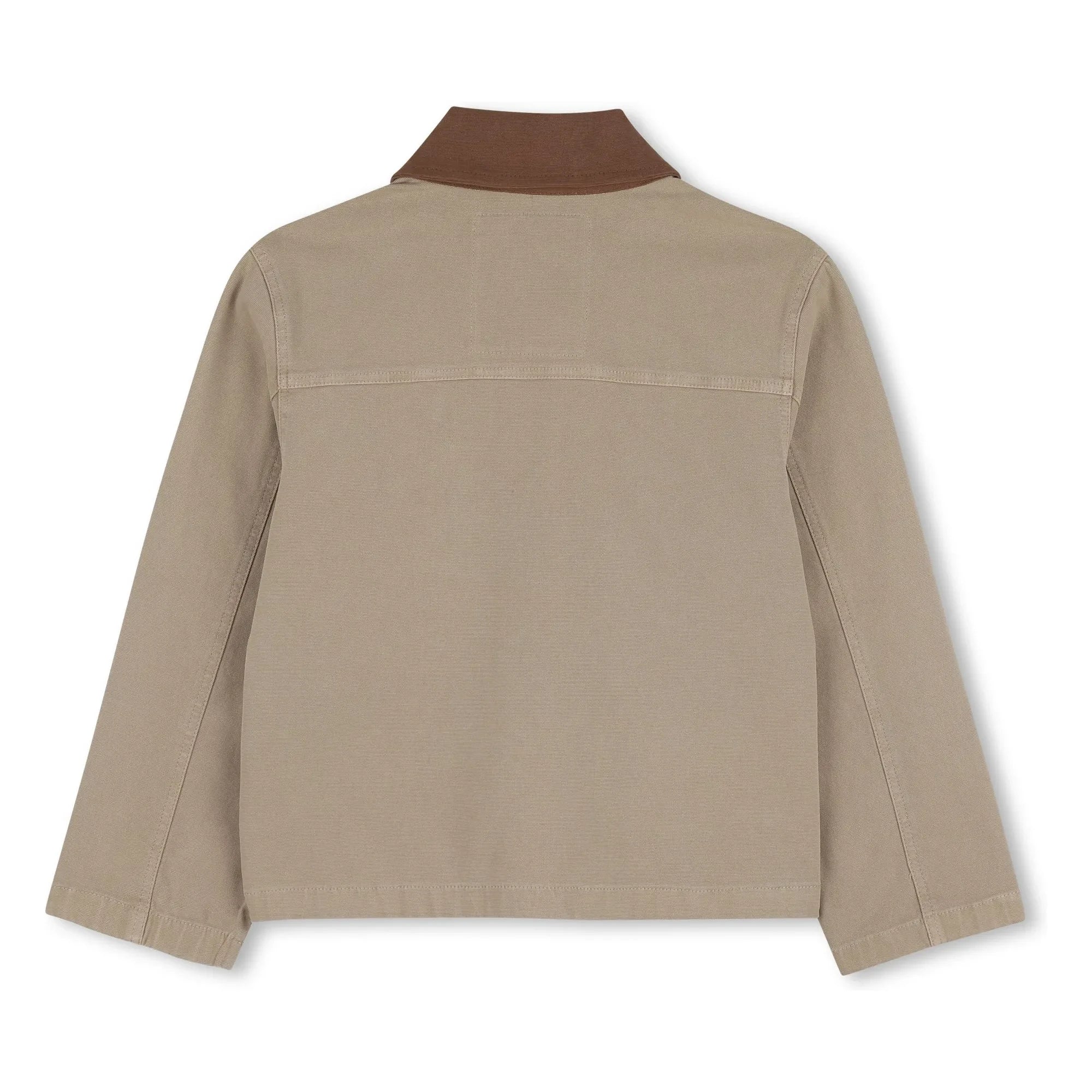Zadig & Voltaire - Contrast Collar Work Jacket | Beige