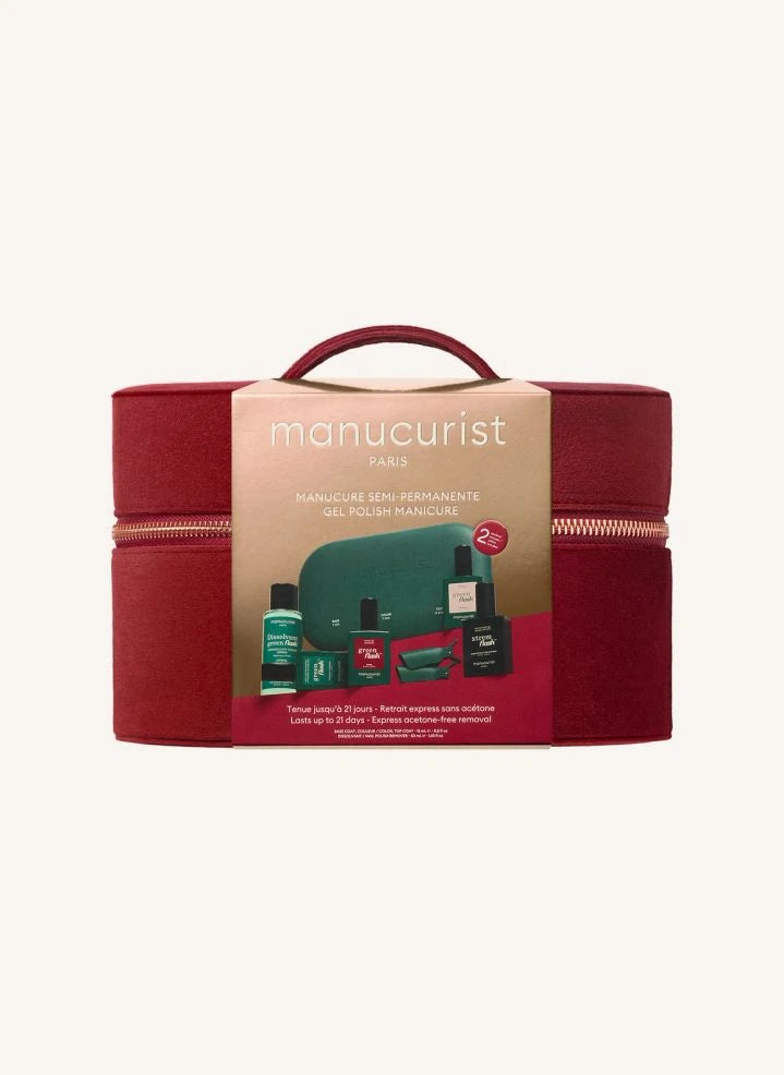 Manucurist - Xtrem Flash Semi-Permanent Set - Love &amp; Milky Pink
