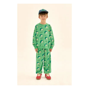Jelly Mallow - Hedgehog Sweatshirt | Green