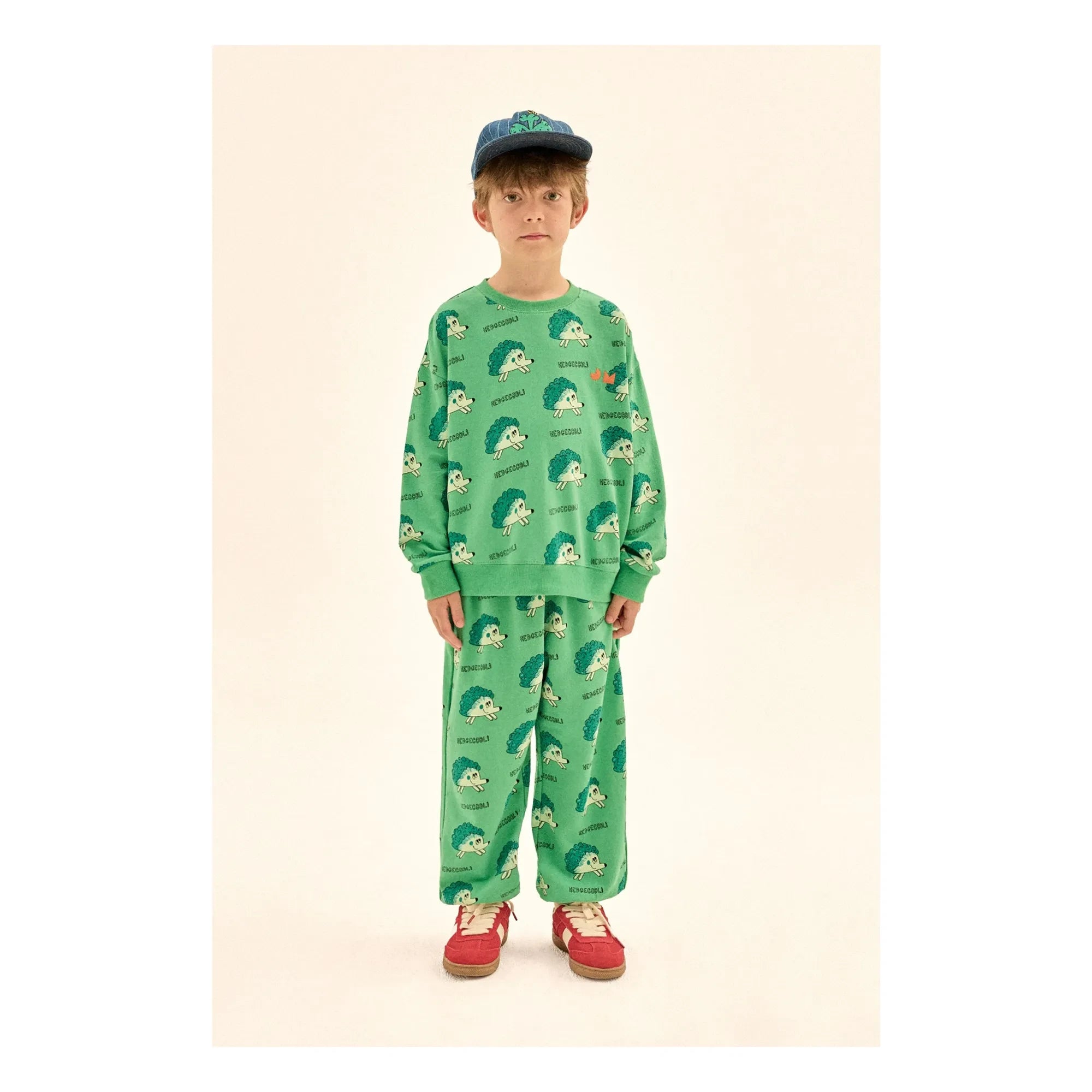 Jelly Mallow - Hedgehog Sweatshirt | Green