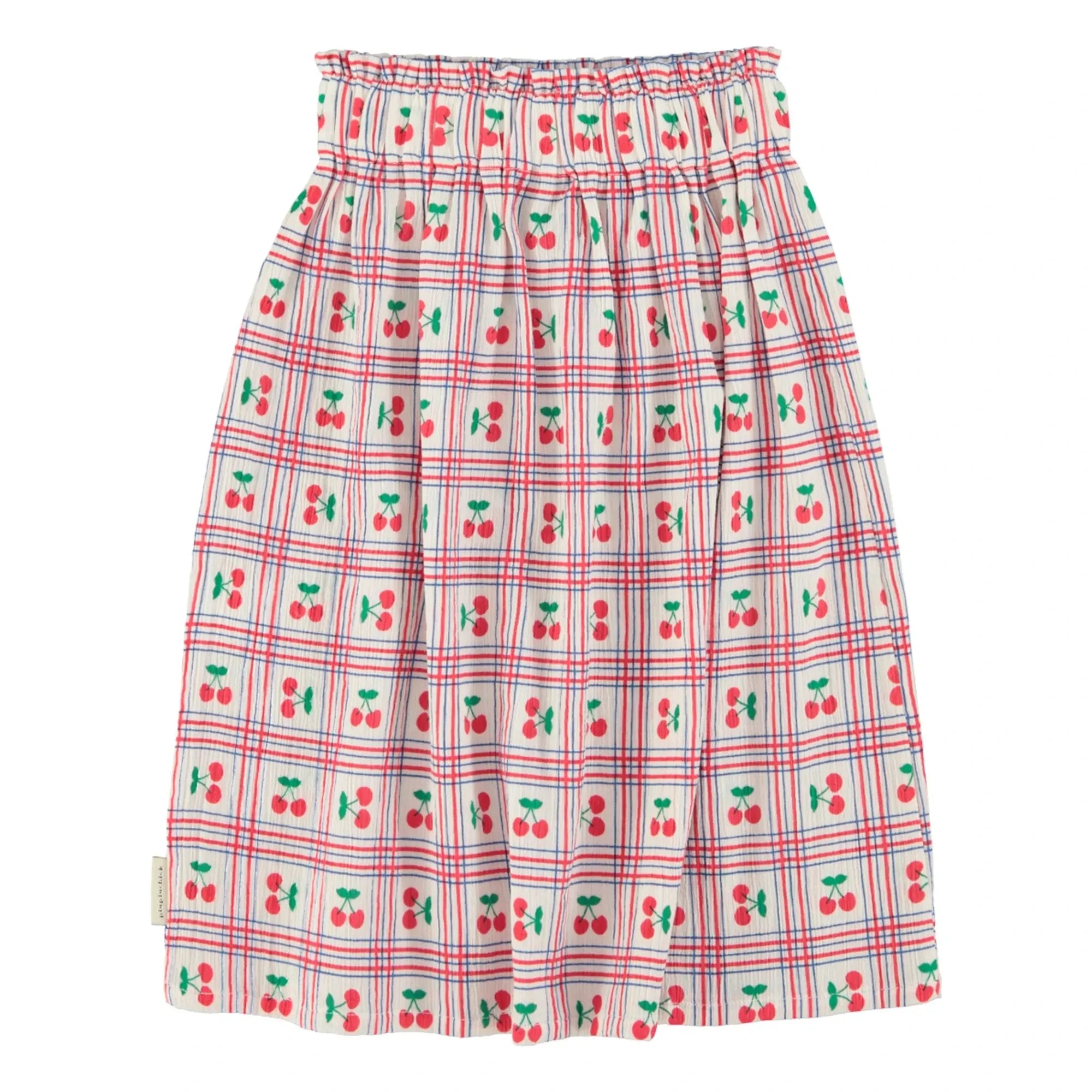 Piupiuchick - Cherries Long Skirt | Ecru