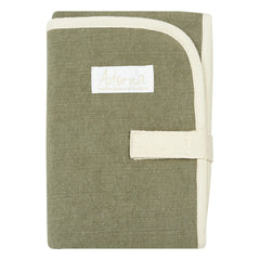 Adorna - Linen Travel Changing Mat | Khaki