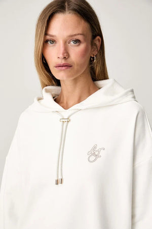 Liu Jo kapüşonlu kadın pamuklu sweatshirt