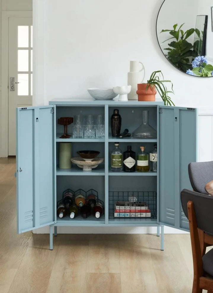 Mustard Made - Midi Metal Storage Unit | Ocean