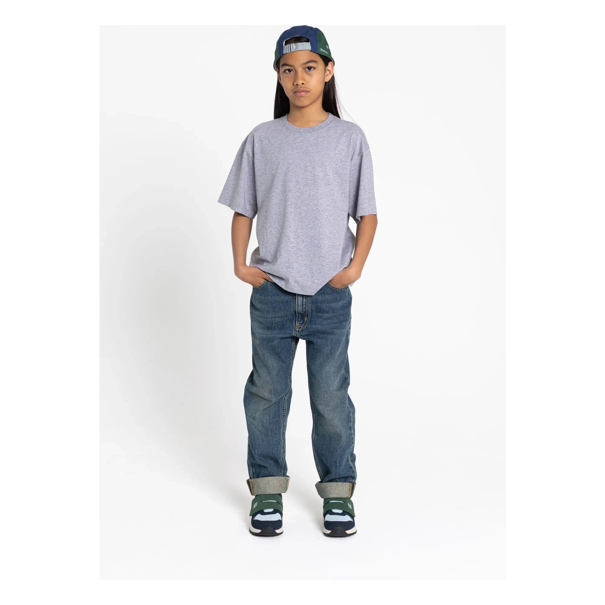 Smallable Kid - Nils Organic Cotton T-shirt | Grey Melange