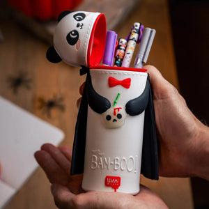 Legami - Panda Bam-Boo 2'si 1 Arada Silikon Kalem Kutusu - Şirin