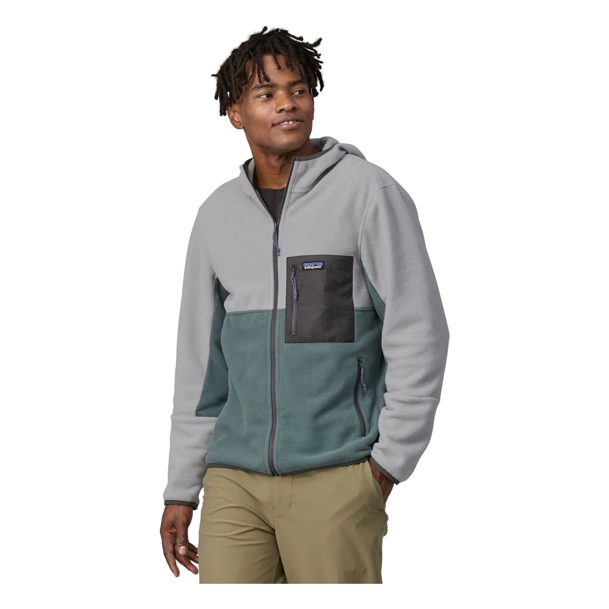 Patagonia - Microdini Zip Fleece Recycled Fiber | Verdigris