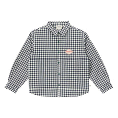 Arsène et Les Pipelettes - Gaetan Organic Cotton Shirt | Green