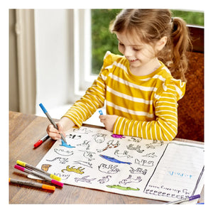 EatSleepDoodle - Dünya Haritası Boyama Amerikan Servisi