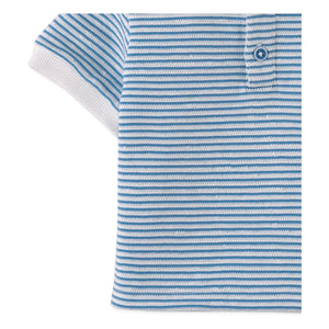 Gingersnaps - Kirk Striped Polo Shirt | Blue