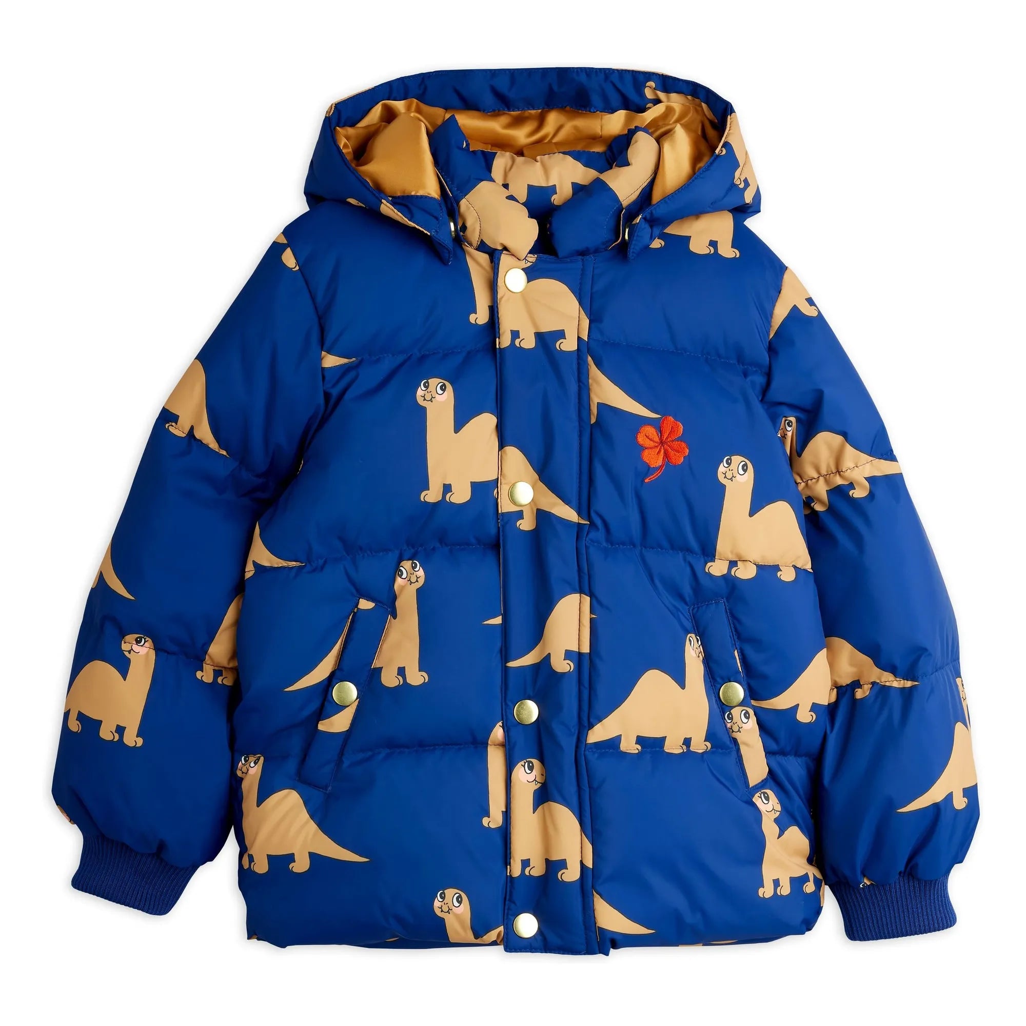 Mini Rodini - Dinos şişme mont | Mavi