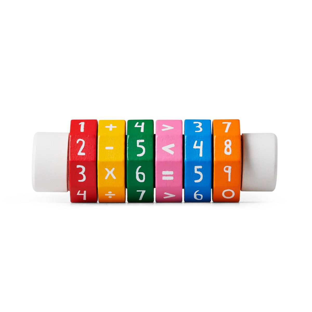 Dinossi - Fun Wooden Roller Math Wheel 