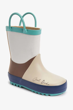 Dinossi - Handled Boy Gray Rain and Winter Boots - 29 