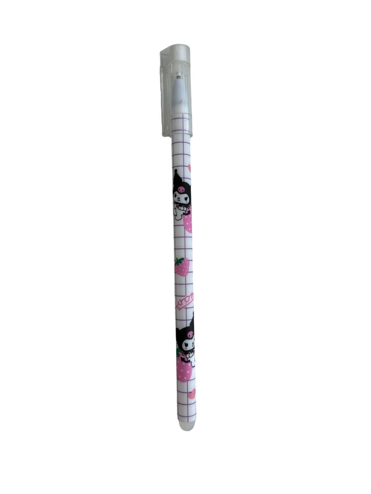 Dinossi Kuromi - Blue 0.5 Fine Tip Ballpoint Pen - White