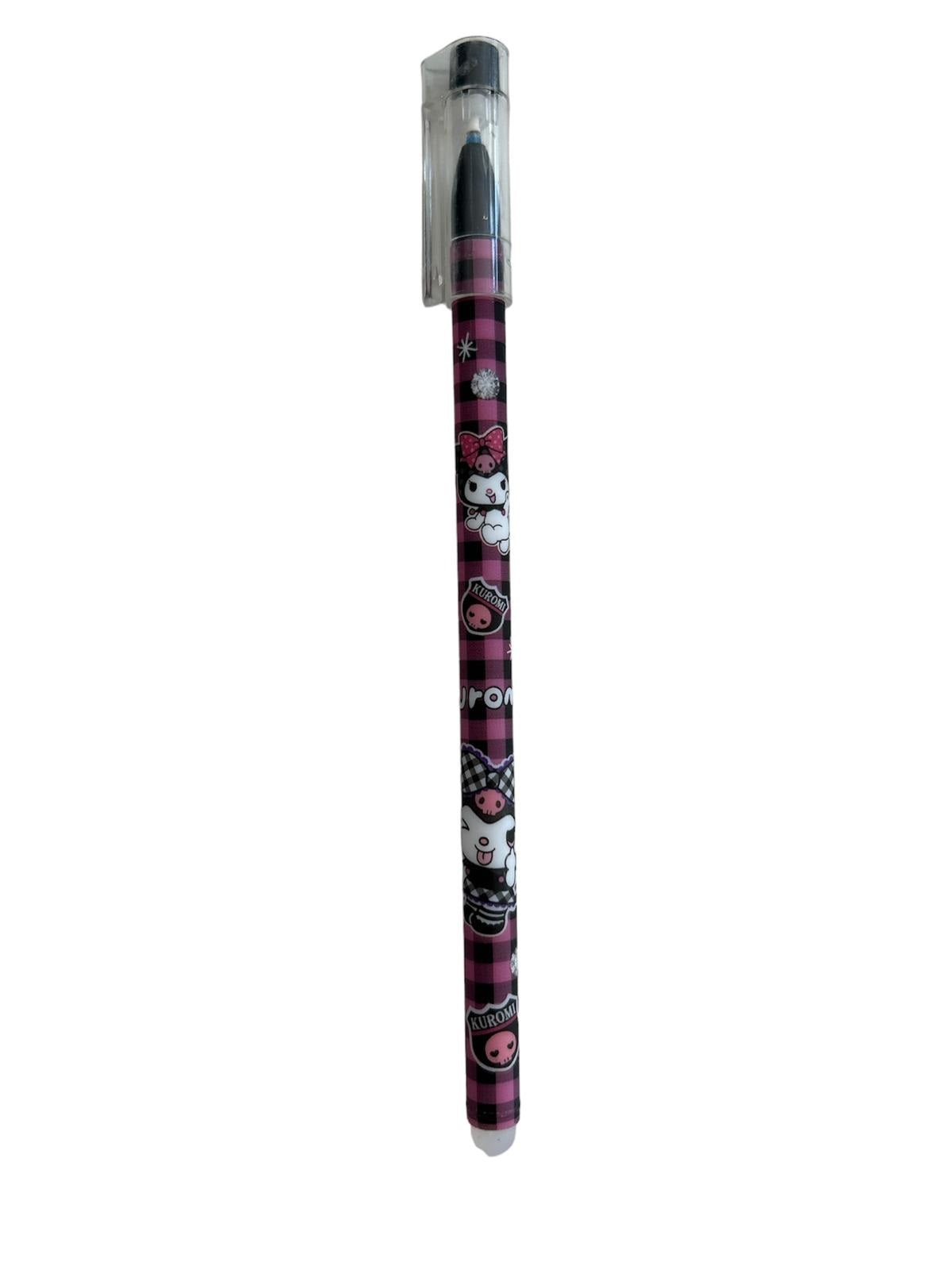 Dinossi Kuromi - Blue 0.5 Fine Tip Ballpoint Pen - Black-Purple