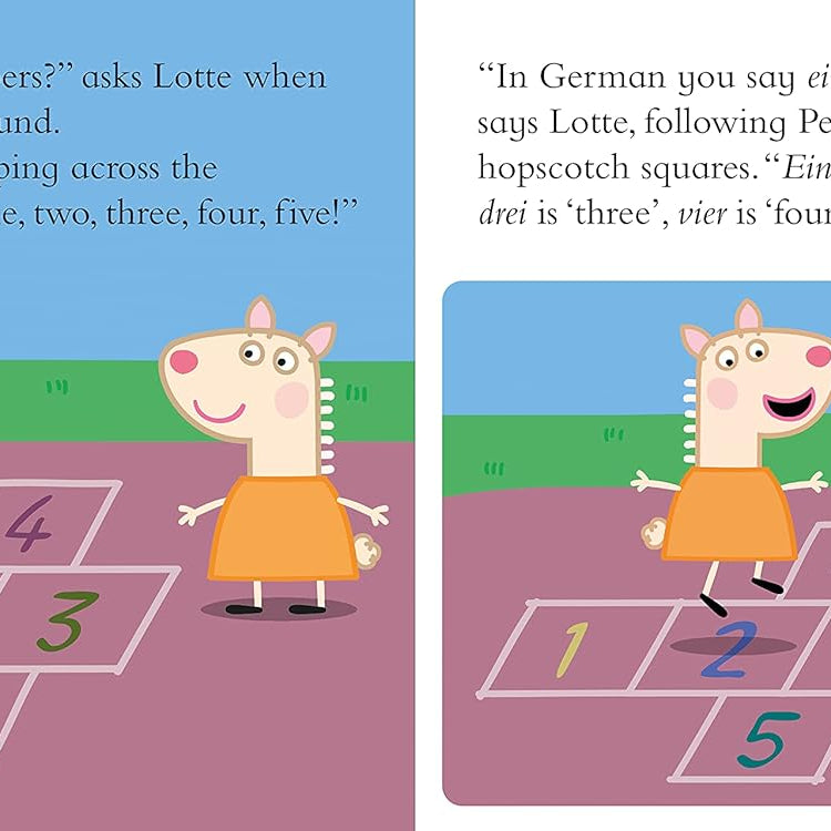 Dinossi - Peppa Pig Lotte Llama Joins the Playgroup English Storybook
