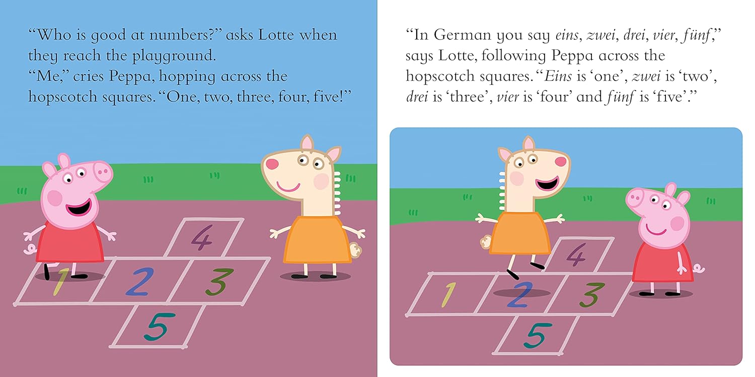 Dinossi - Peppa Pig Lotte Llama Joins the Playgroup English Storybook
