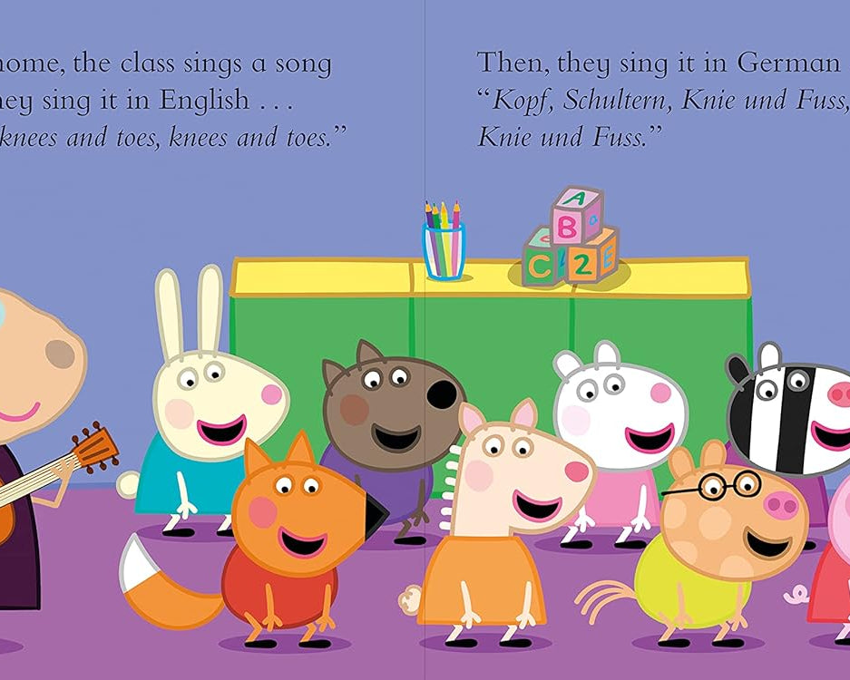 Dinossi - Peppa Pig Lotte Llama Joins the Playgroup English Storybook