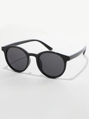 Dinossi - Black Light Round Kids Sunglasses 