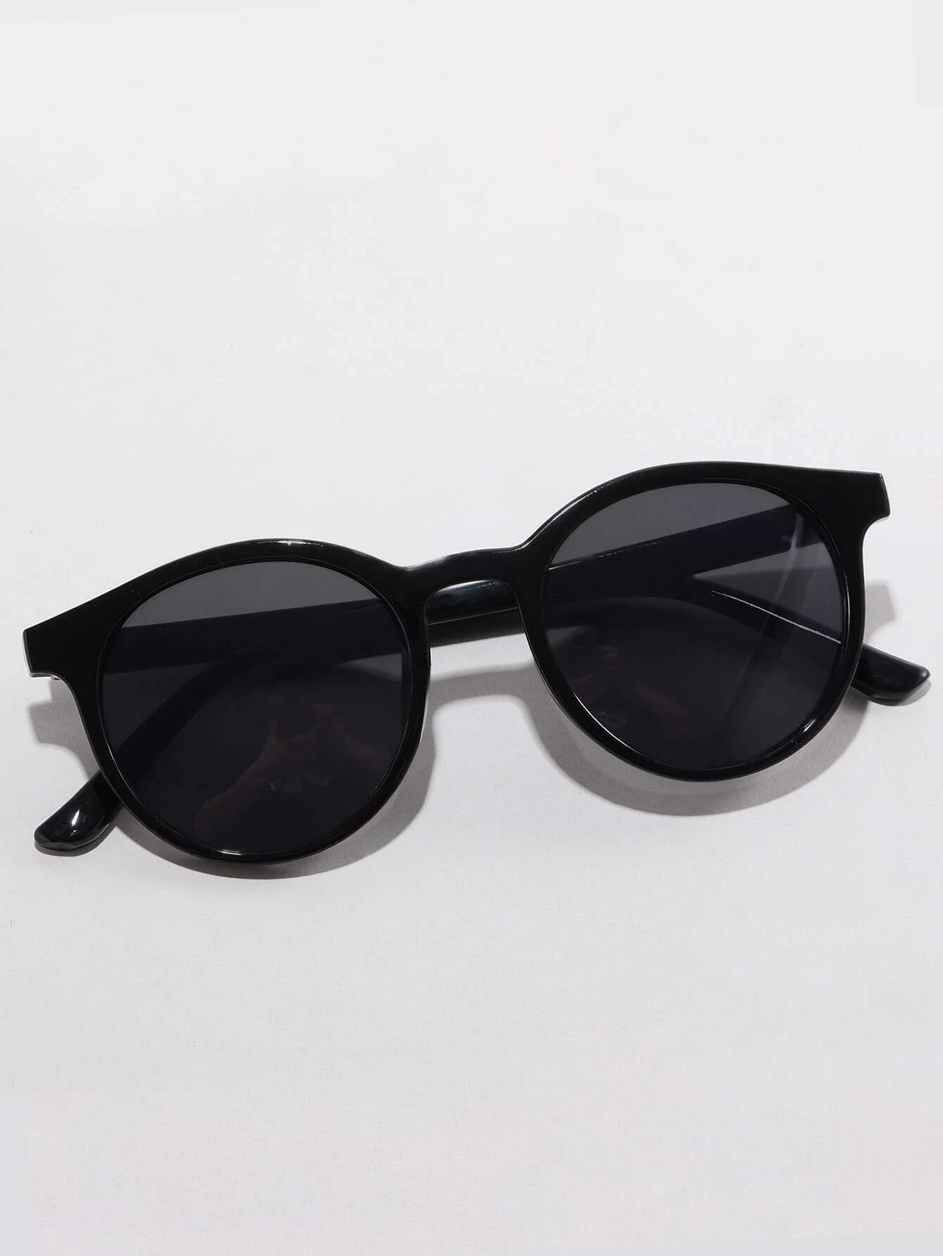 Dinossi - Black Light Round Kids Sunglasses 