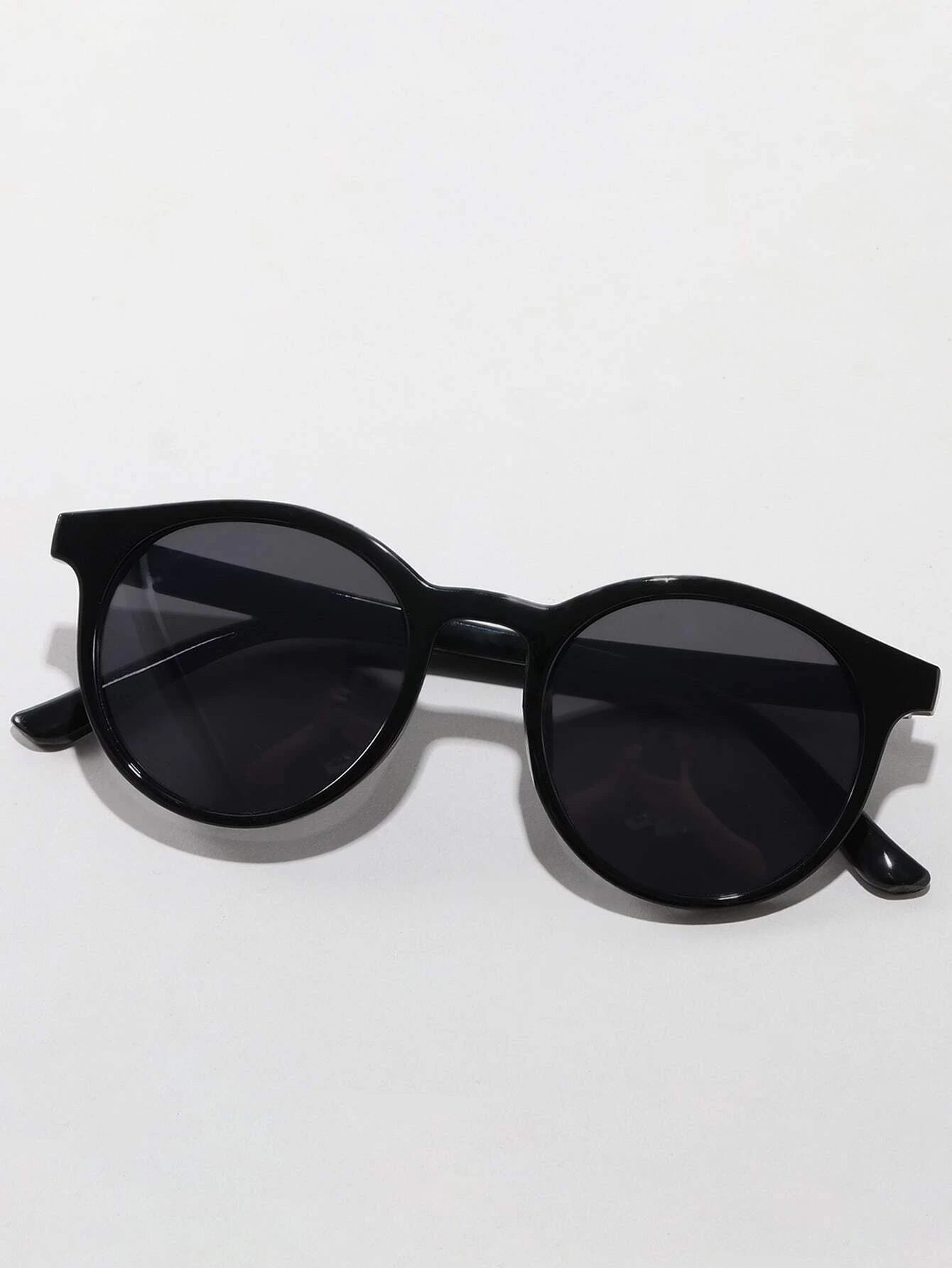 Dinossi - Black Light Round Kids Sunglasses 