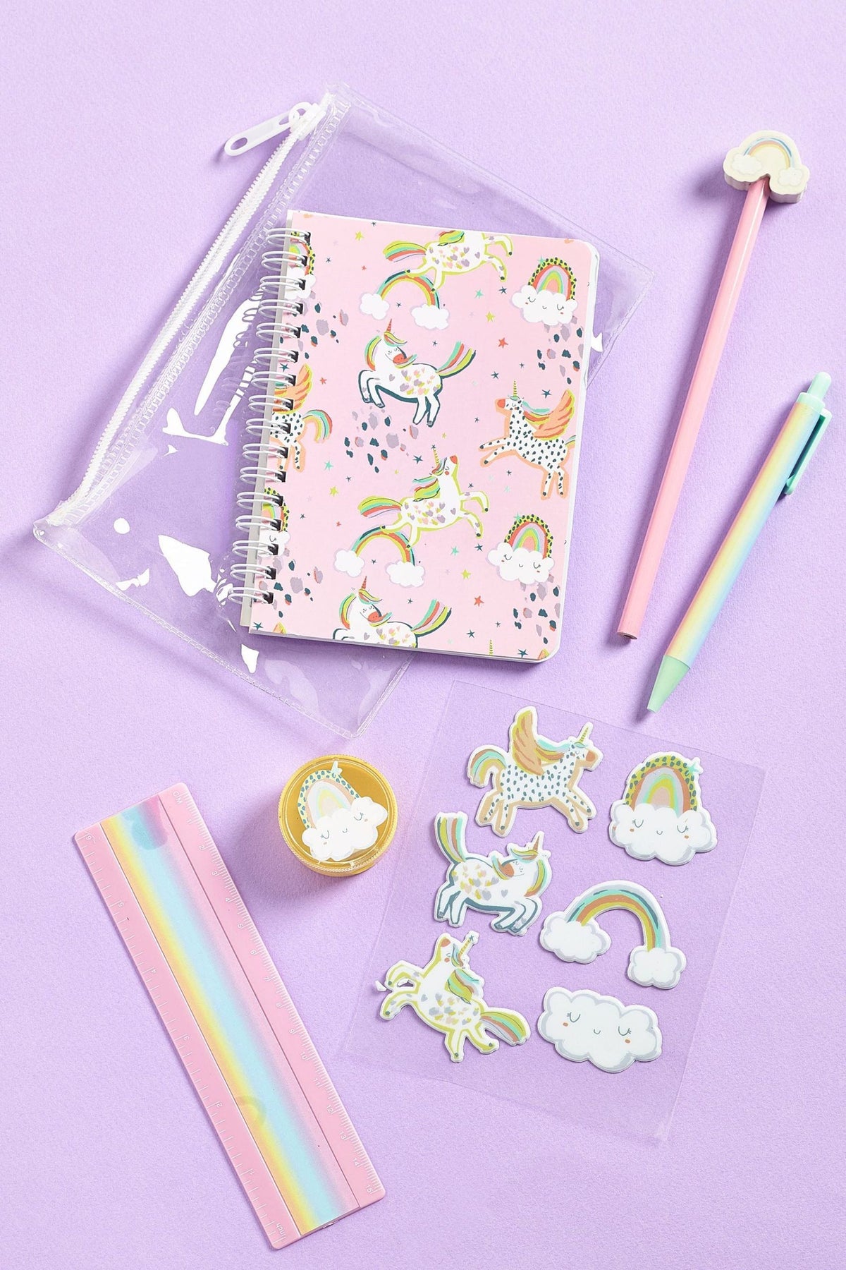 Dinossi - Sweet Unicorn Stationery Set