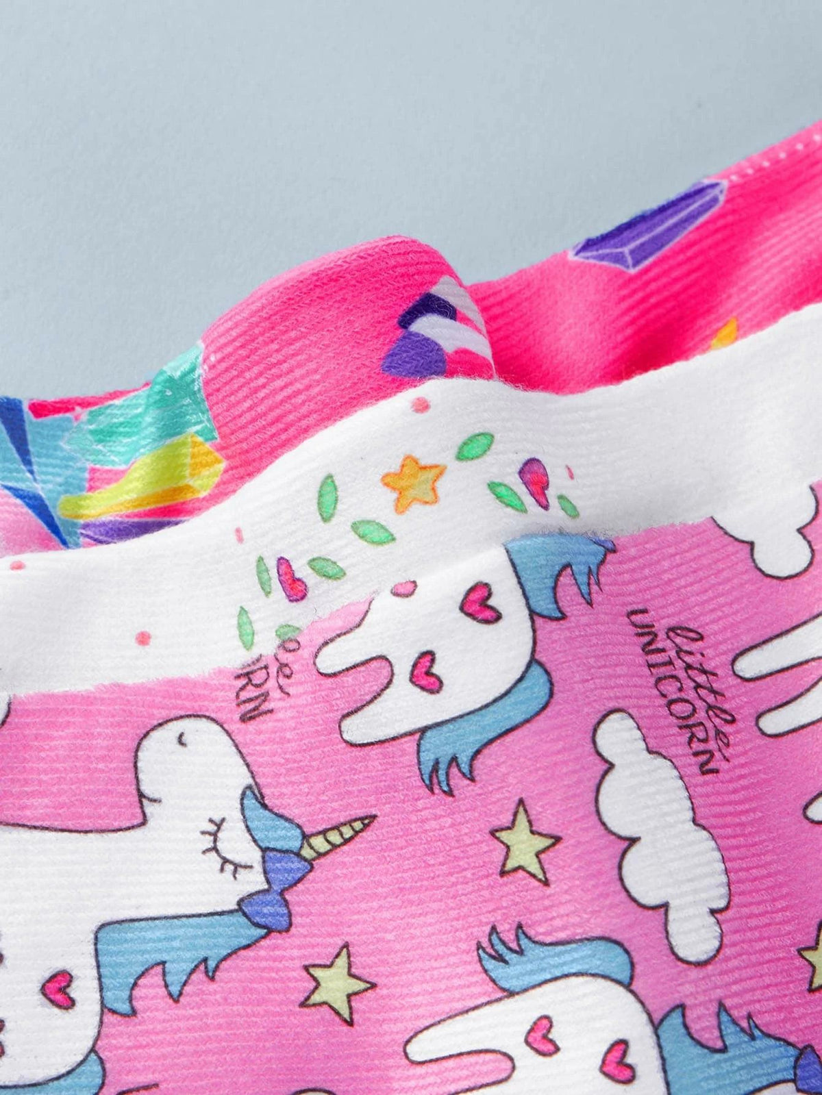 Dinossi - Unicorn Girl's 3-Pack Socks Set