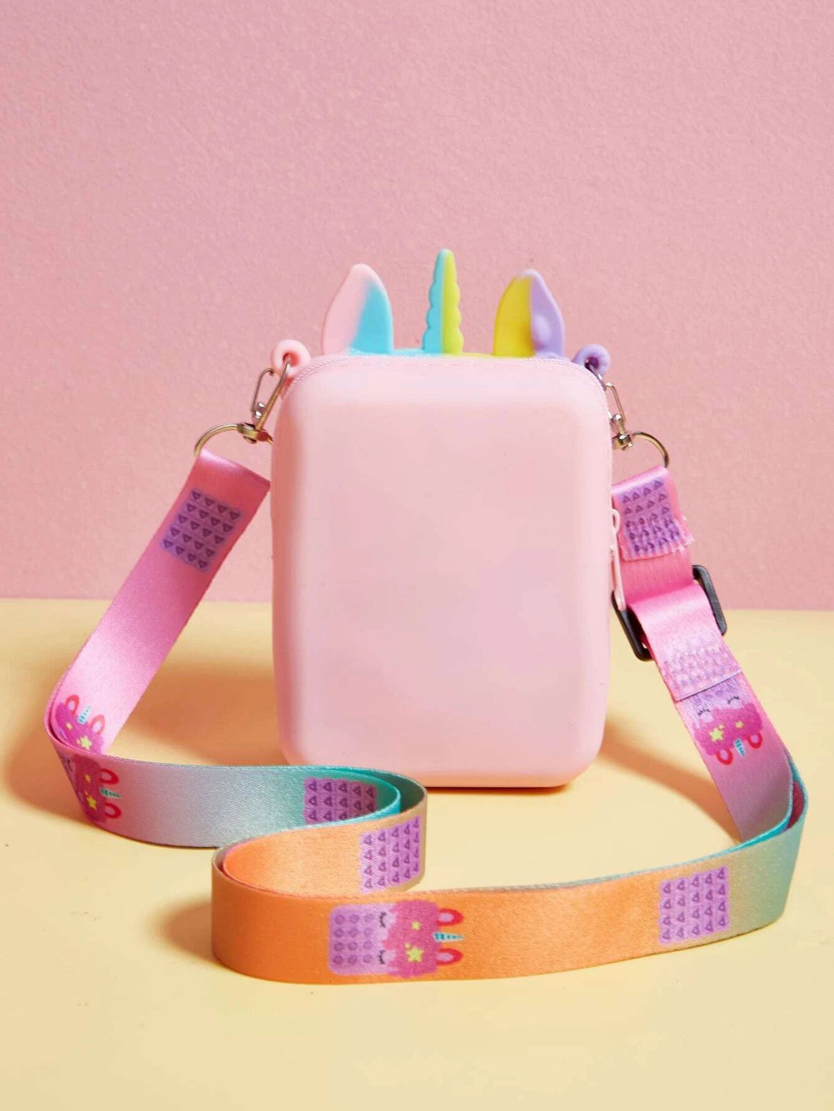 Dinossi - Unicorn Popit Design Rainbow Girl Shoulder Bag 