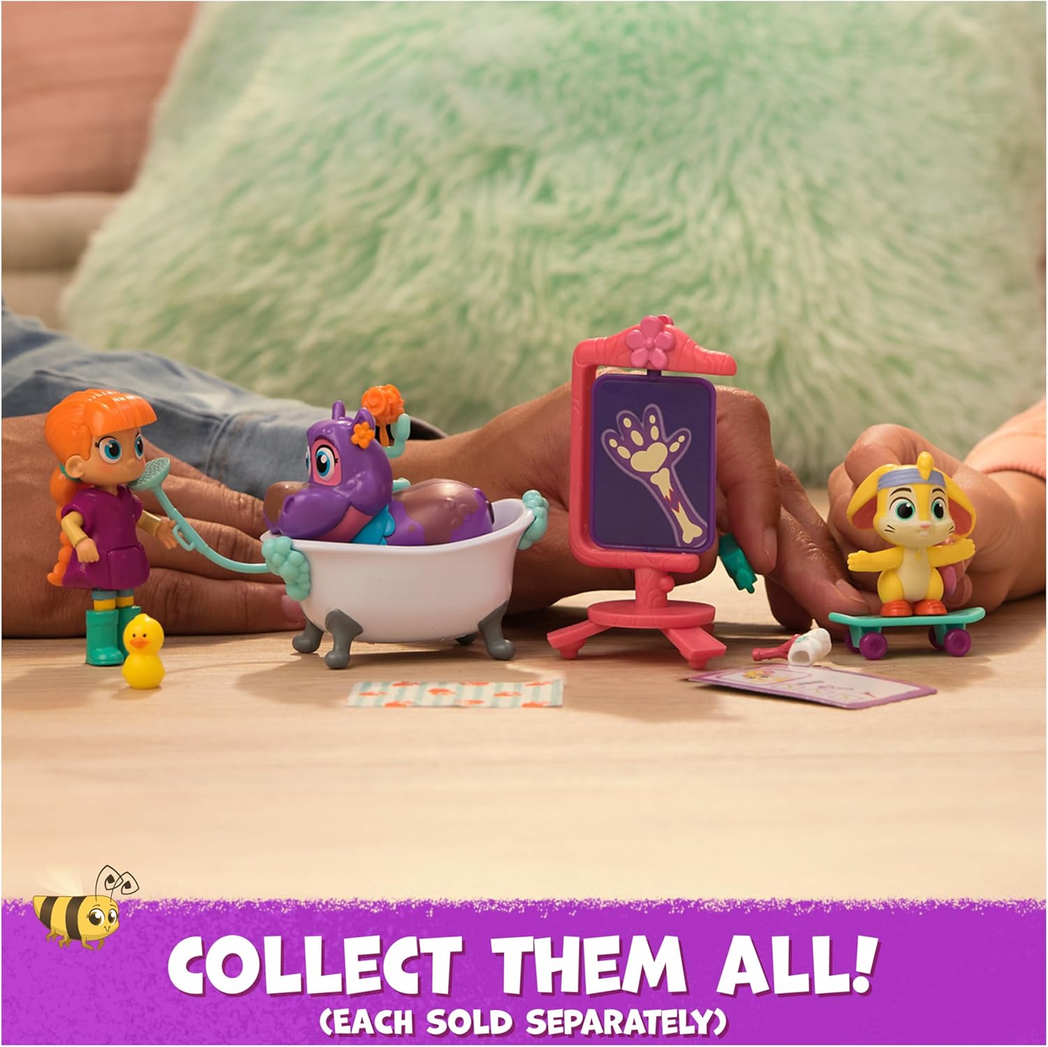 Dinossi - Vida The Vet, Vida & Zig Zag Action Figures by Zig Zag