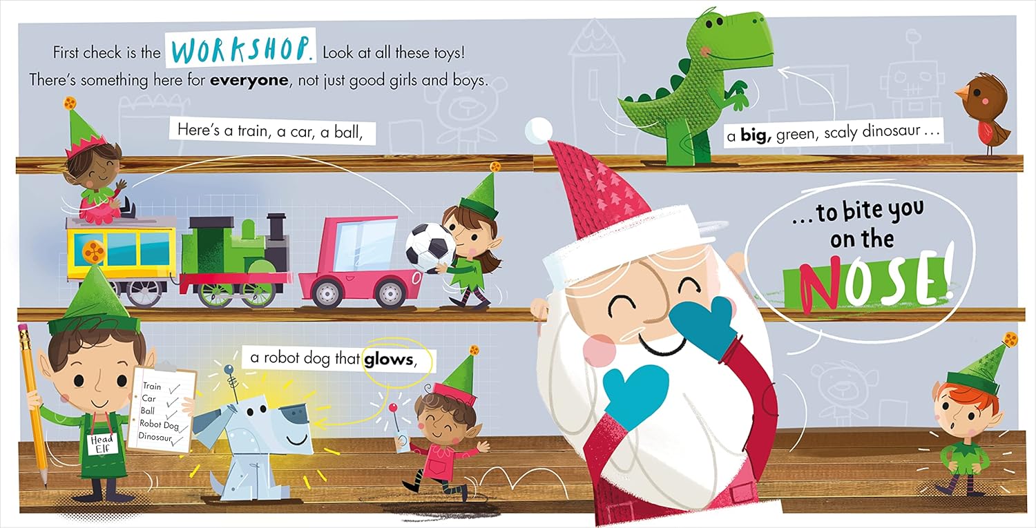 Dinossi - Worrall-Dutton Imagine, Don't Be Silly Santa! English Story Book