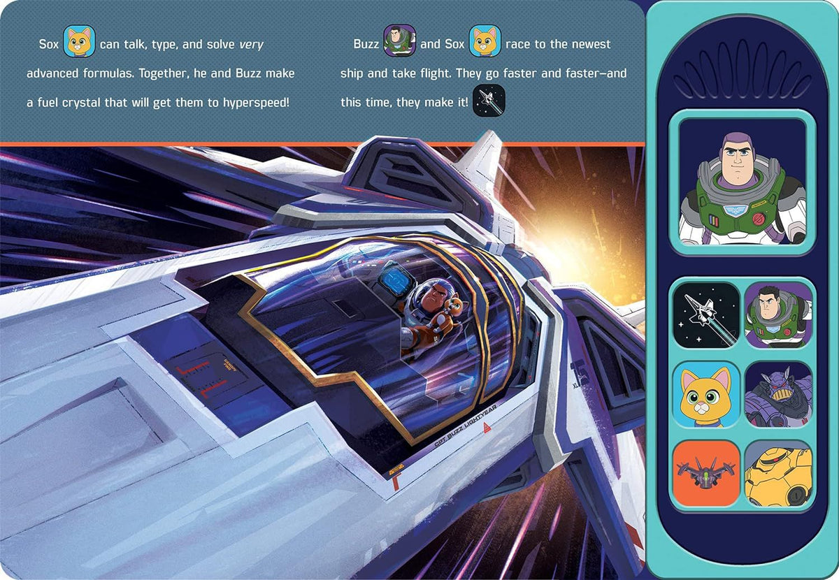 Disney Pixar Buzz Lightyear - English To Infinity and Beyond Interactive Audiobook