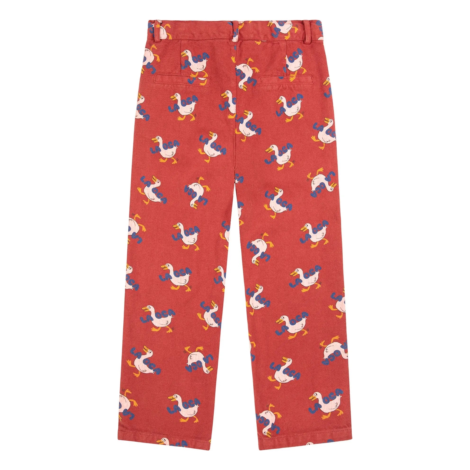 Bobo Choses - Duck Twill Pants | Red
