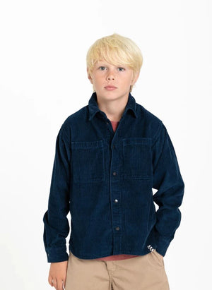 Finger in the nose - Enara Denim Shirt | Navy