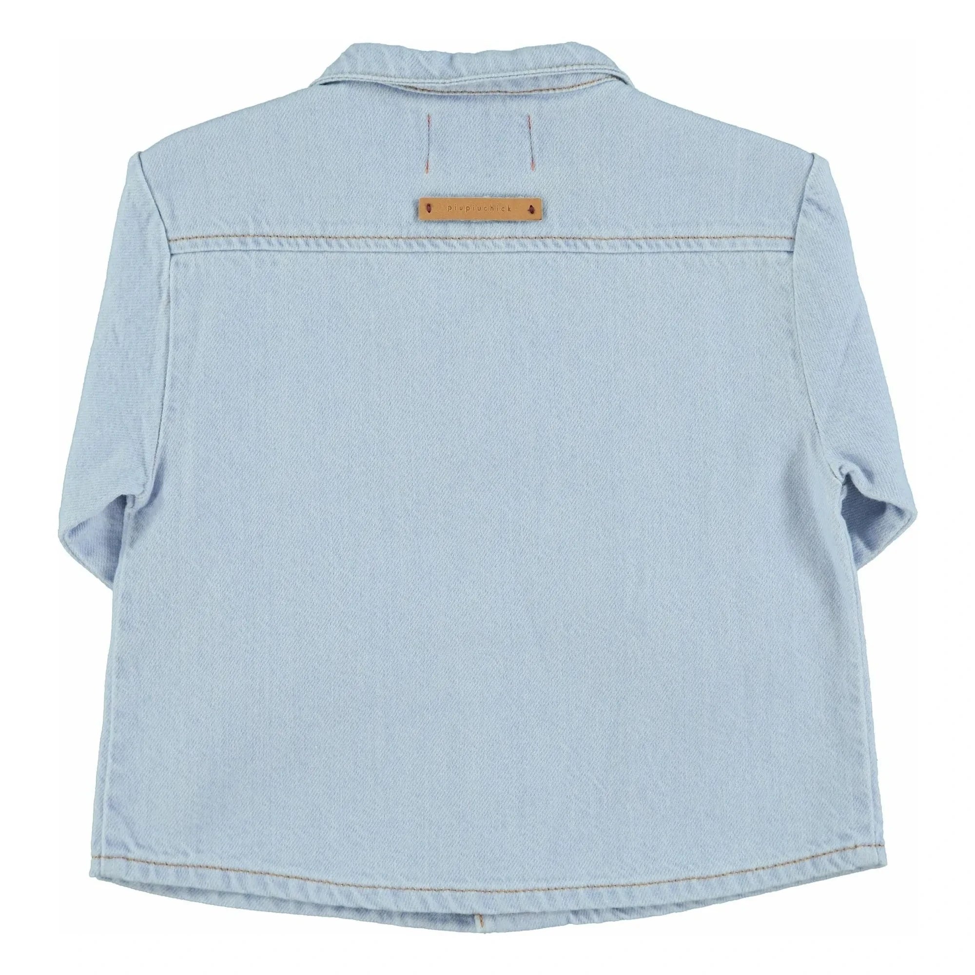 Piupiuchick - Denim Shirt | Light Blue