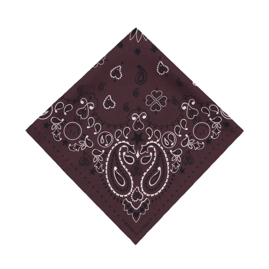 Call it by your name - Bandana Small Etoile Soie | Kahve