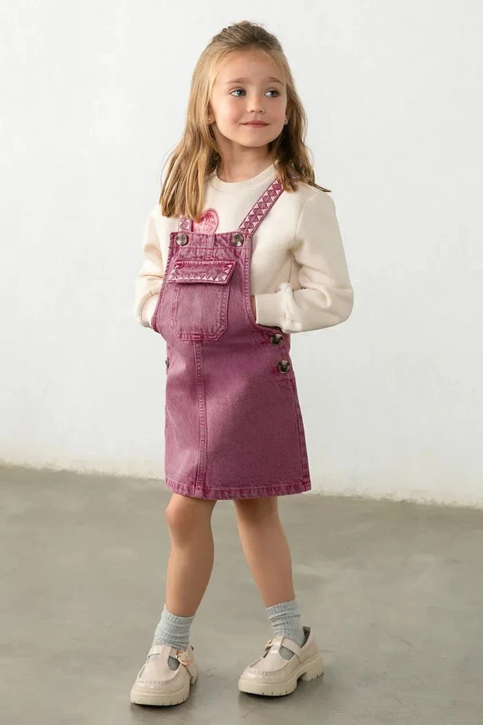 Mayoral denim elbise