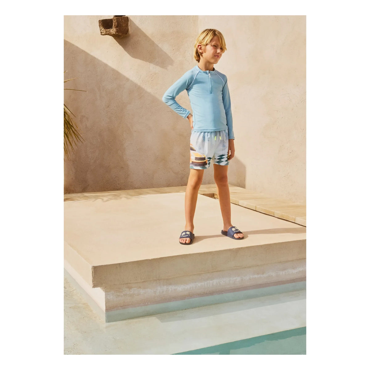 Molo - Noble Anti-UV T-shirt Recycled fibres | Light blue