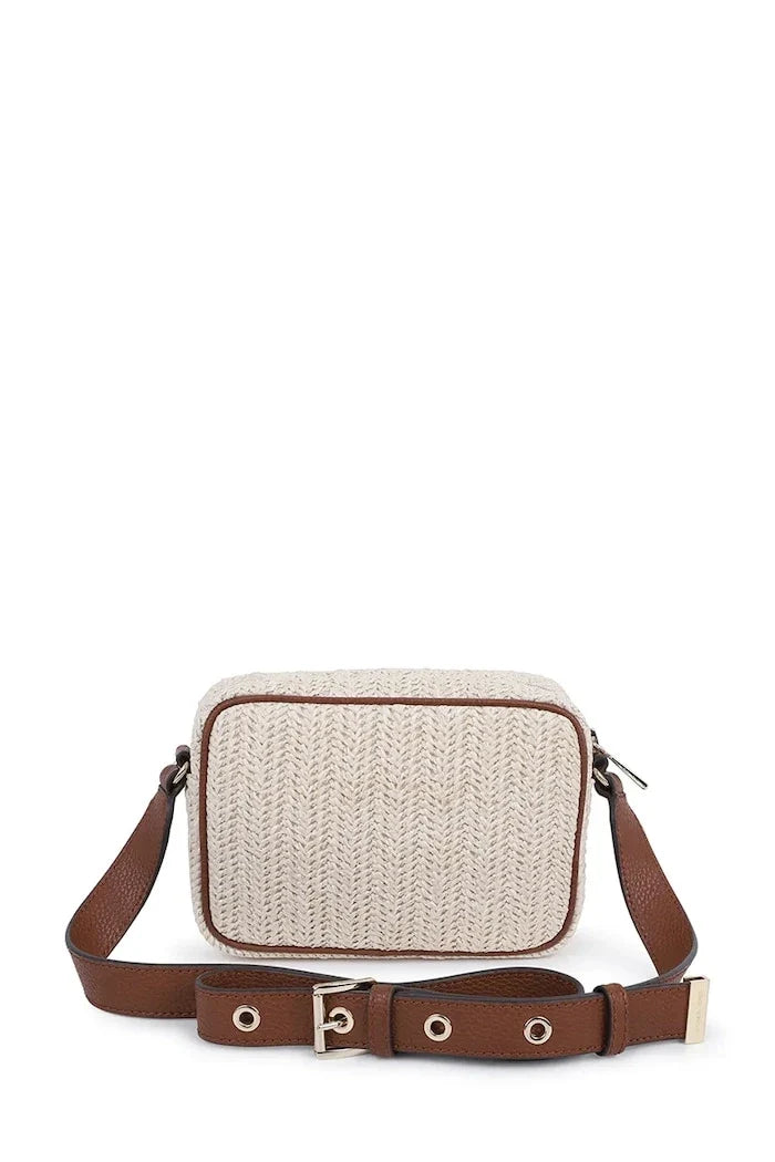 Michael Kors çocuklar için örgü dokulu crossbody çanta